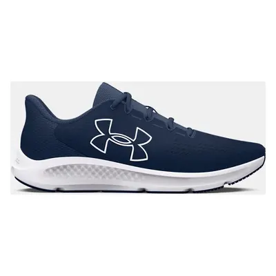 Under Armour Charged Pursuit 3 Big Logo Laufschuhe für Herren Academy / Academy / Weiß 43