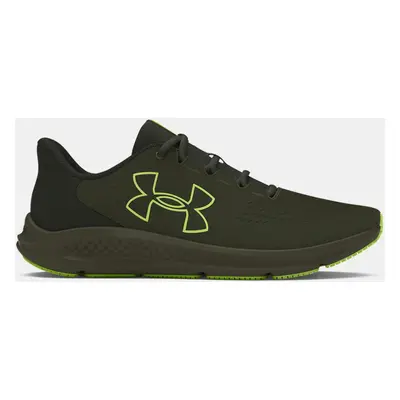 Under Armour Charged Pursuit 3 Big Logo Laufschuhe für Herren Marine OD Grün / Baroque Grün / Mo