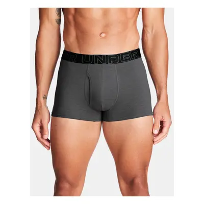 Under Armour Performance Cotton Boxerjock® 8 cm im 3er-Pack für Männer Castlerock Full Heather /