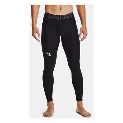 HeatGear® Leggings für Herren Schwarz / Weiß XL