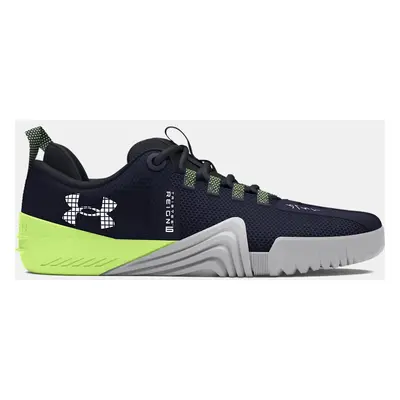 Under Armour Reign 6 Trainingsschuhe für Herren Midnight Blaue Marine / Morph Grün / Weiß 44