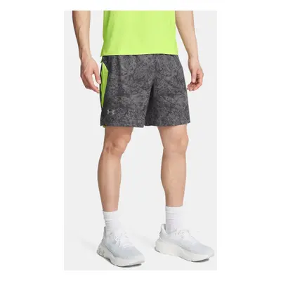 Under Armour Launch Elite Shorts für Herren (18 cm) Castlerock / Morph Grün / Reflektierend XXL