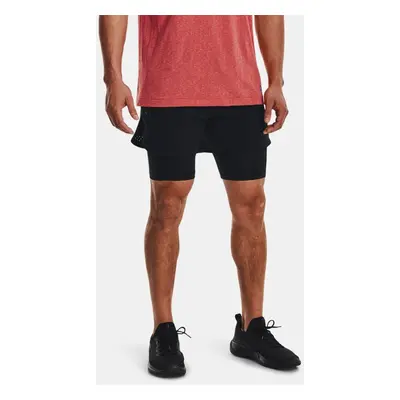 Under Armour Vanish Elite 2-in-1 Shorts für Herren Schwarz / Schwarz 3XL