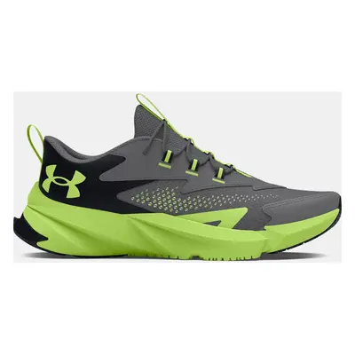 Pre-School Under Armour Scramjet 6 AL Laufschuhe für Jungen Titan Grau / Schwarz / Morph Grün 33