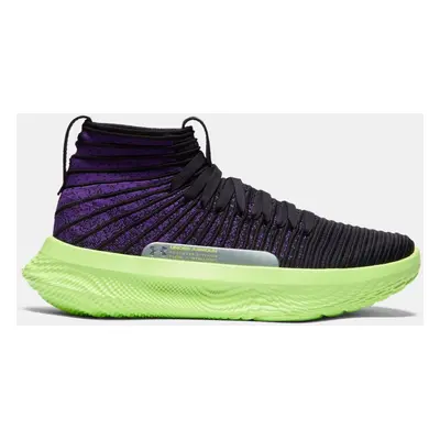 Under Armour FUTR X ELITE Start Of Season Basketballschuhe, unisex Schwarz / Morph Grün / Violet