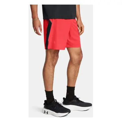 Under Armour Launch Elite Shorts für Herren (18 cm) Racer Rot / Schwarz / Reflektierend M