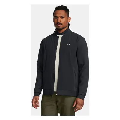 Under Armour Drive Pro Storm Hybrid Jacke mit durchgehendem Zip für Herren Schwarz / Metallisch 