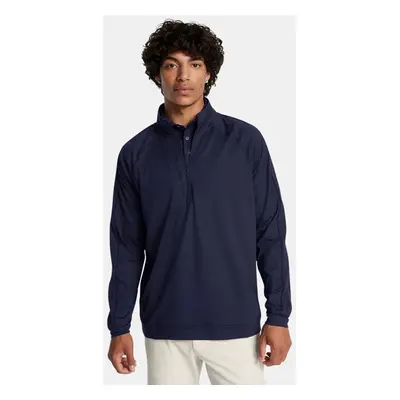 Under Armour Storm Midlayer mit ½-Zip für Herren Midnight Blaue Marine / Weiß XL