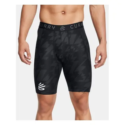Curry HeatGear® Shorts mit Print für Herren Schwarz / Anthracite / Weiß XXL