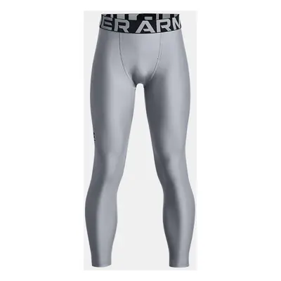 Jungen HeatGear® Armour Tights Stahl / Schwarz YLG (149 - 160 cm)