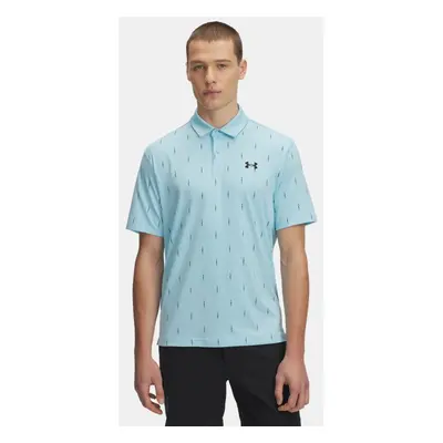Under Armour Tee To Green Poloshirt mit Aufdruck für Herren Stream / Schwarz L