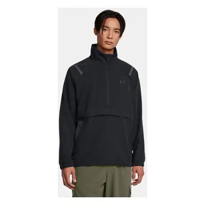 Under Armour Unstoppable Left Chest Anorak für Herren Schwarz / Schwarz XXL