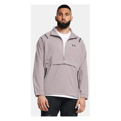 Under Armour Unstoppable Left Chest Anorak für Herren Tetra Grau / Schwarz 3XL