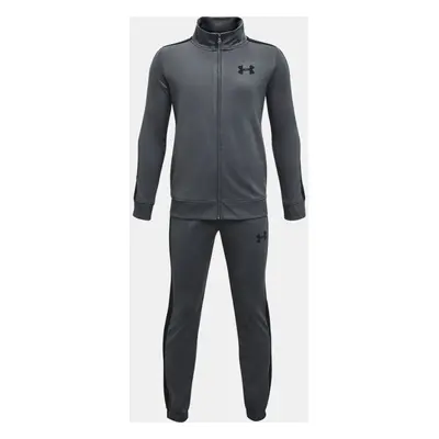 Under Armour Rival Strick-Trainingsanzug für Jungen Pitch Grau / Schwarz / Schwarz YLG (149 - 16