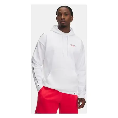 Project Rock Icon Fleece-Hoodie für Herren Weiß / Schwarz / Weiß L