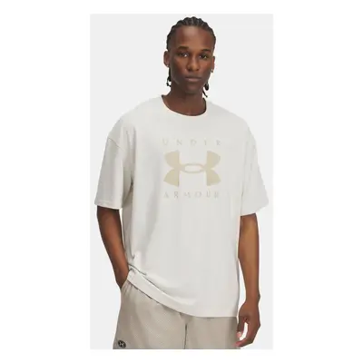 Under Armour Heavyweight Kurzarm-Oberteil in Oversize-Passform mit Logo für Herren Summit Weiß /