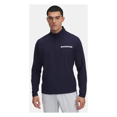 Under Armour Tee To Green Oberteil mit ¼-Zip für Herren Midnight Blaue Marine / Weiß L
