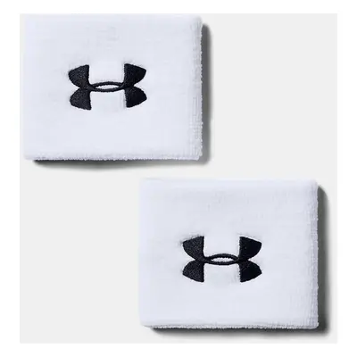 Herren Under Armour 7,5 cm Performance Schweißband – 2er-Pack Weiß / Schwarz Einheitsgrösse
