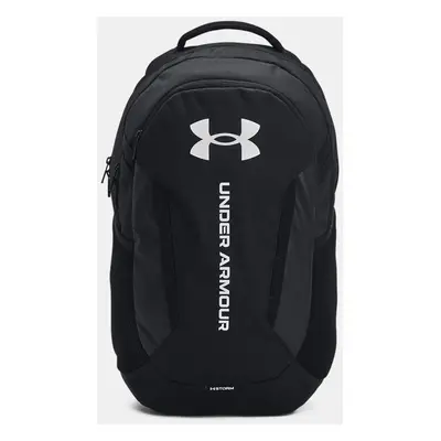 Under Armour Hustle 6.0 Rucksack Schwarz / Schwarz / Weiß EINHEITSGRÖSSE