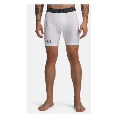 HeatGear® Kompressions-Shorts (15 cm) für Herren Weiß / Schwarz XXL