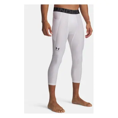 HeatGear® ¾-Leggings für Herren Weiß / Schwarz 3XL