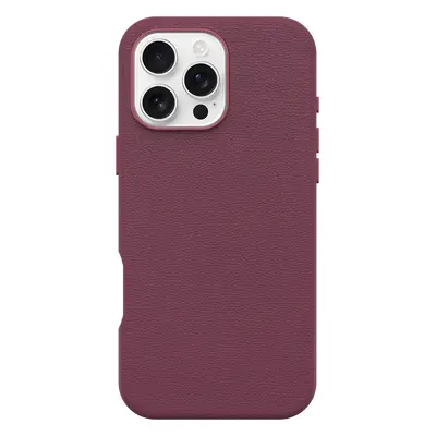 IPhone 16 Pro Max Hülle | Symmetry Series Cactus Leather für MagSafe Foxberry Pink