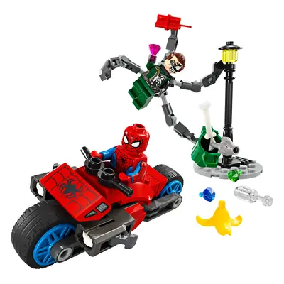 Motorrad-Verfolgungsjagd: Spider-Man vs. Doc Ock