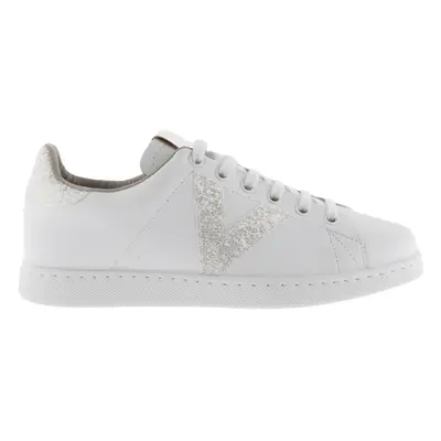 Sneakers aus Leder Victoria tennis glitter