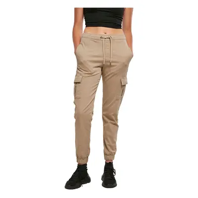 Bequeme Cargo-Jogginghose mit hoher Taille Damen Urban Classics GT