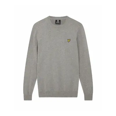 Pullover mit Rundhalsausschnitt aus Merino-Baumwolle Lyle & Scott