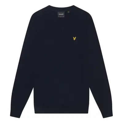 Pullover mit V-Ausschnitt aus Merino-Baumwolle Lyle & Scott