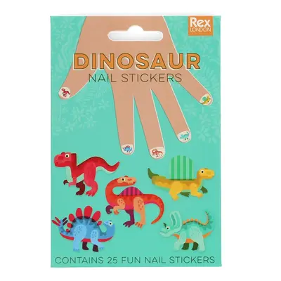 Dinosaurier Nagel Stickers Kinder Rex London (x30)