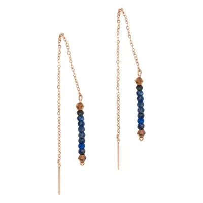 Lange Lapis-Lazuli Ohrringe für Damen Sloya Lumia