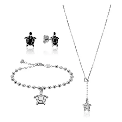 Set aus Halskette, Armband und Damenohrringen Amelia Parker Wisdom