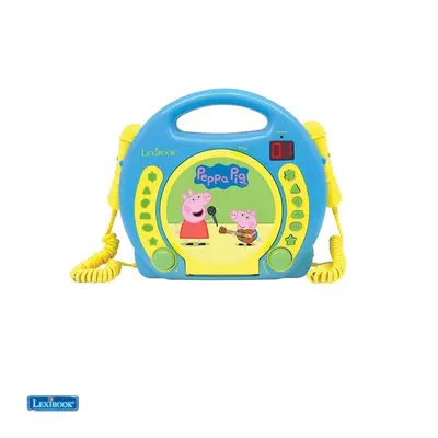 Musikset tragbarer cd-Player + 2 Mikrofone peppa pig Lexibook