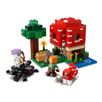 Bauspiele Pilzhaus Lego Minecrafte