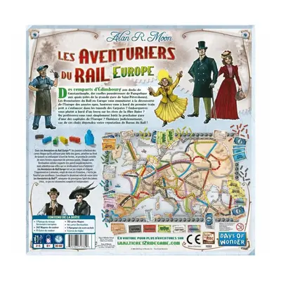 Abenteurer der eisenbahn europe Asmodee Editions