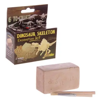Ausgrabungsset Skelett kleiner Dinosaurier Puckator