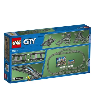 Konstruktionsspiele die Weichen Lego City