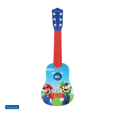 Musikset meine erste Gitarre super mario Lexibook