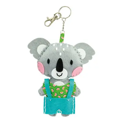 Schlüsselanhänger Plüschtier riley der Koala Avenue Mandarine Mini Couz'In