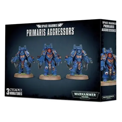 Figurines de 107 pièces Games Workshop Warhammer 40k - Space Marine Primaris Aggressors (x3)