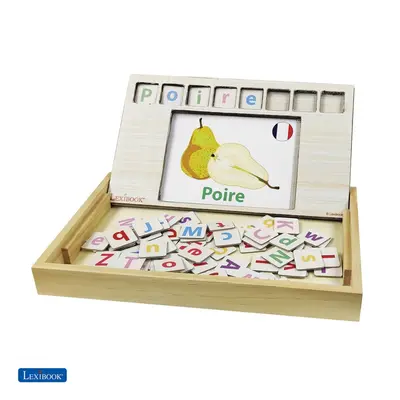 L'école des mots bilingue français- anglais - Holzspiel Lexibook Bio Toys