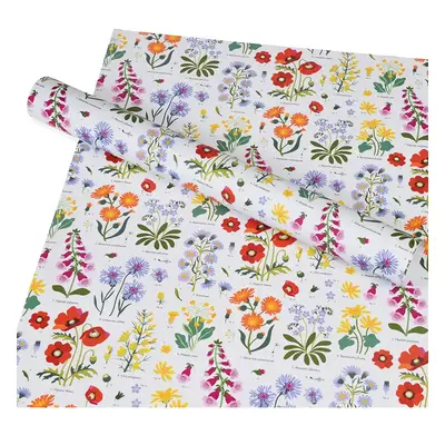 Geschenkpapier mit wilden Blumen Rex London