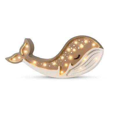 Handgefertigte Lampe Peekaboo Whale