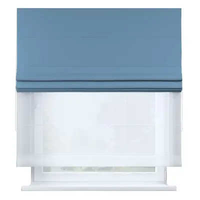 Römische Jalousie aus Voile und Stoff Yellow Tipi Duo II