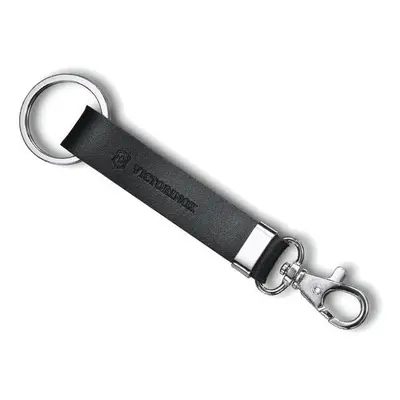 Schlüsselanhänger aus Leder mit Gürtelschlaufe + Karabinerhaken Victorinox