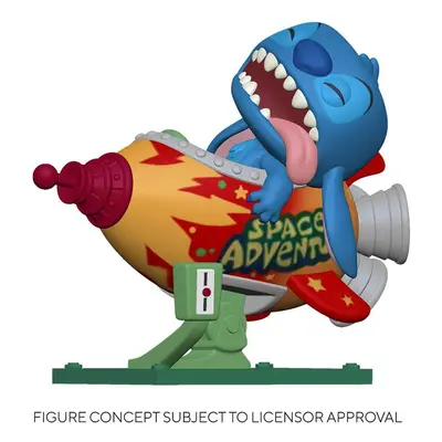 Sammlerfigur aus Vinyl Funko Lilo & Stitch POP! Rides Stitch in Rocket