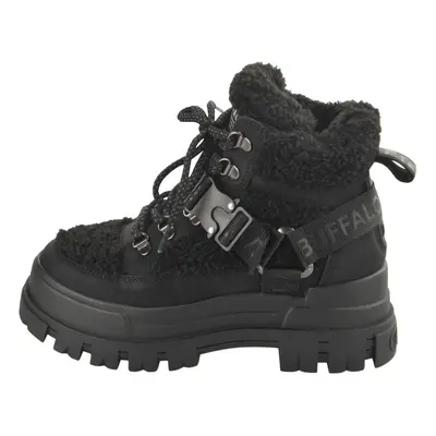 Damen Stiefeletten Buffalo Aspha Com Mid Warm - Vegan Nubuck/Fur