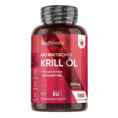 WeightWorld Antarktisches Krillöl - Natürlicher Omega-3-Zusatz